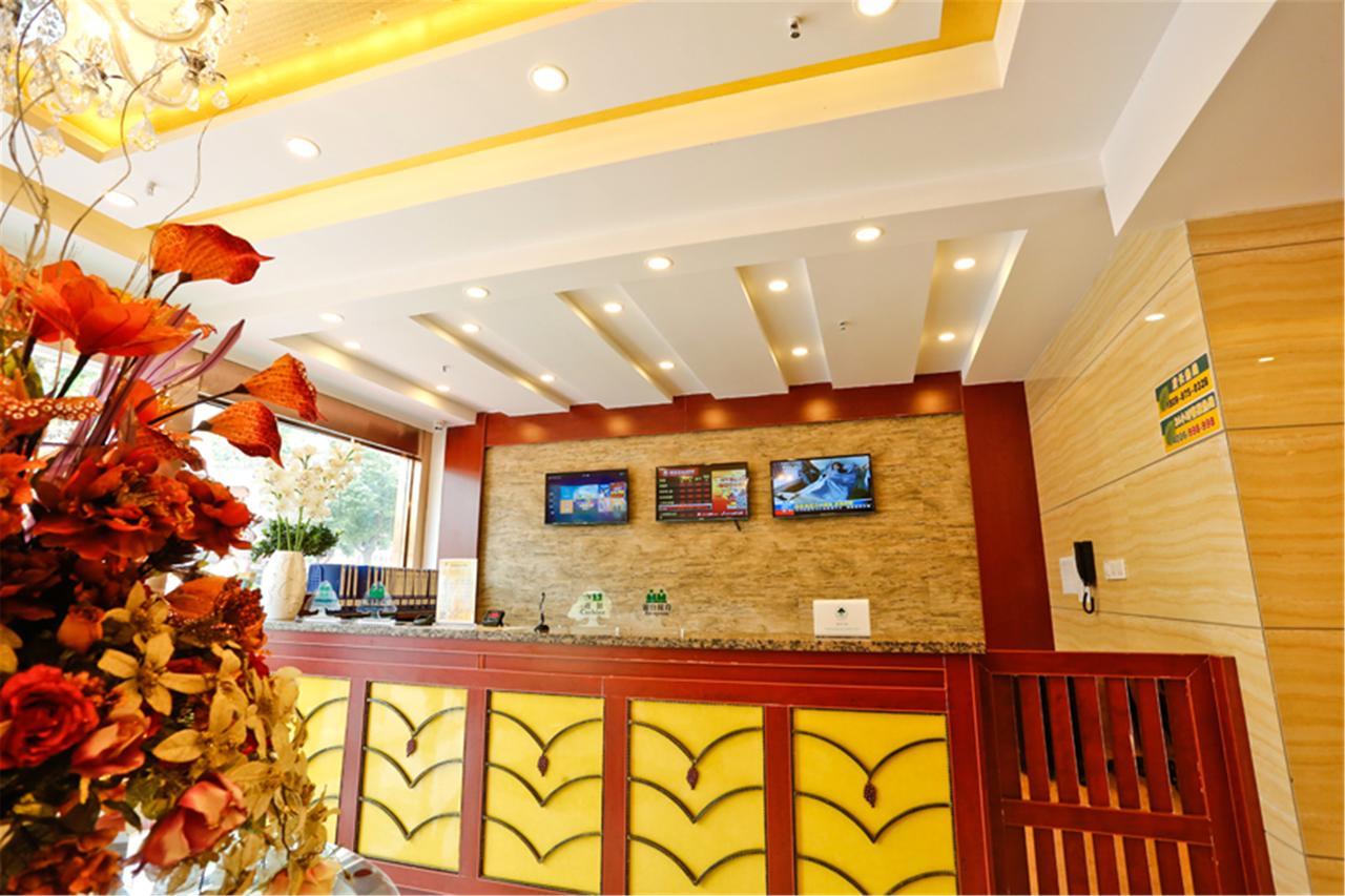 Greentree Inn Shandong Qingdao Development District Sdust Express Hotel Exterior foto